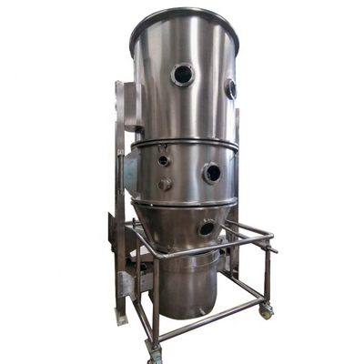 Medicine Processing Stainless Steel Vertical Boiling Granulator Fluid Bed Dryer For Pharmaceutical Medicine Powder